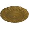 Ekena Millwork Marseille Ceiling Medallion (Fits Canopies up to 7 3/8"), Hand-Painted Gold, 21"OD x 2"P CM21MAGLS - alternate 2